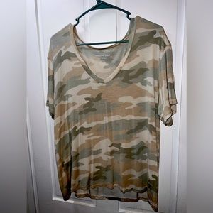 AE Soft & Sexy Camo Top